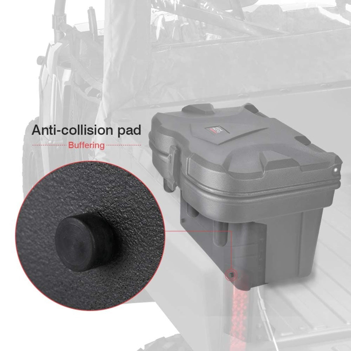 Kemimoto Polaris General 20L Cargo Storage Box