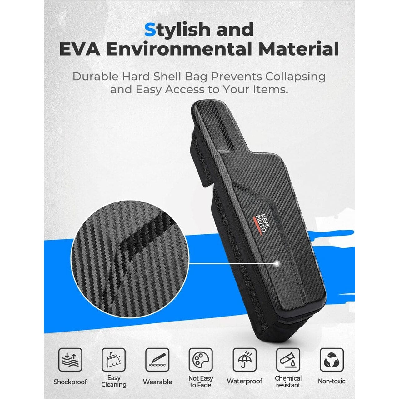 Kemimoto Polaris General 1000/4 1000 Dashboard Storage Bag