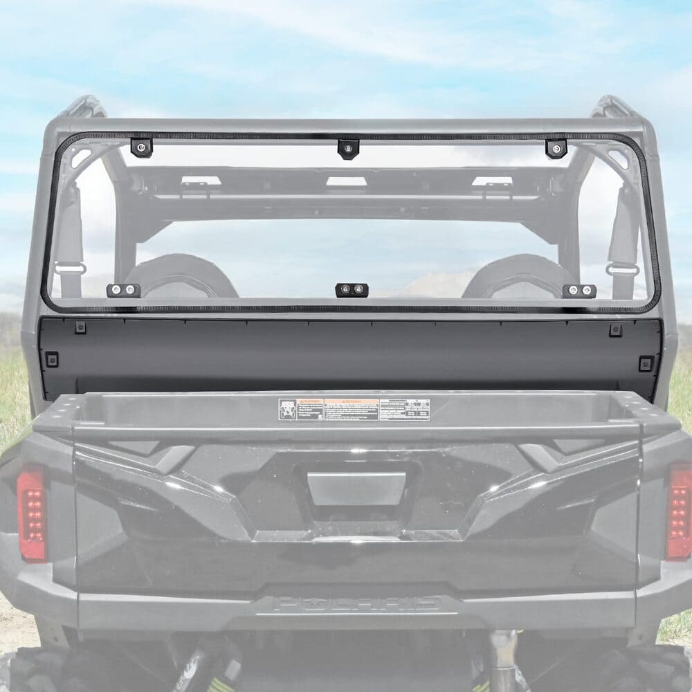Kemimoto Polaris General XP 4 1000 Soft Cab Enclosure & Rear Windshield