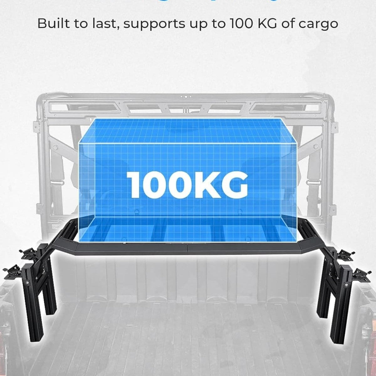 Kemimoto Polaris Ranger XP 1000 Rear Rack