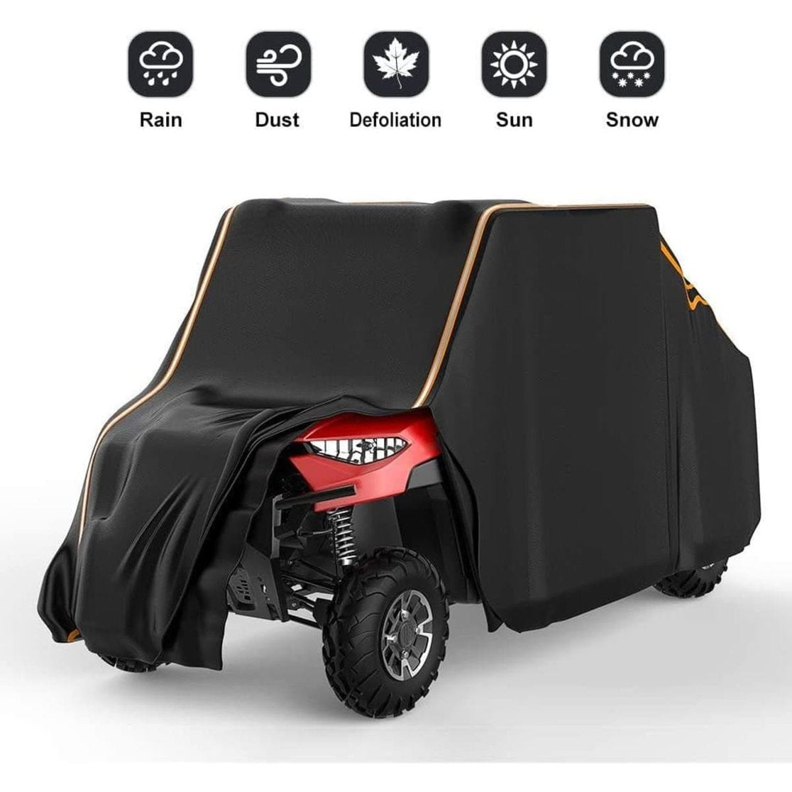 Kemimoto Polaris Ranger 4-Seat 420D Waterproof Cover