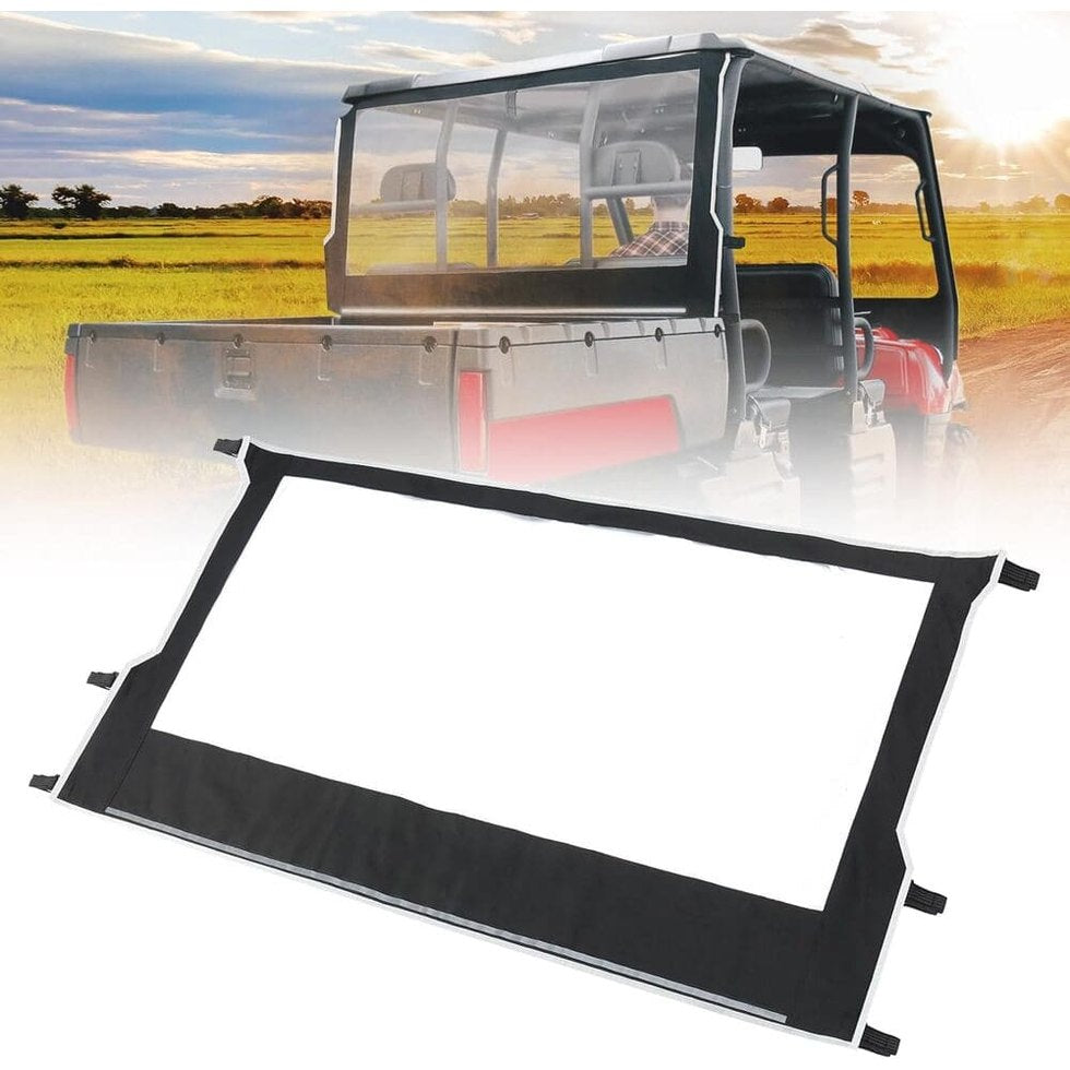 Kemimoto Polaris Ranger 500 UTV Soft Rear Window Shield Windshield