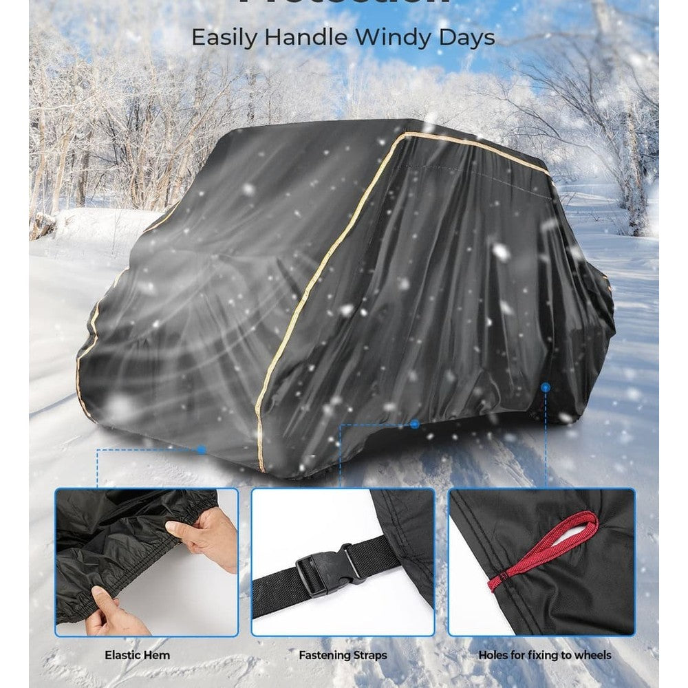 Kemimoto Polaris Ranger Crew 570 Universal 4 Seater UTV Waterproof Cover