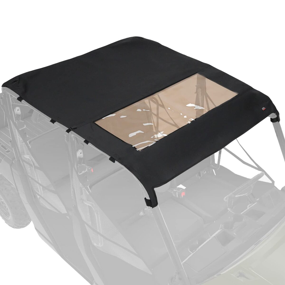 Kemimoto Polaris Ranger Crew XP 1000 6-Seat Crew Canvas Roof Top Tint Waterproof