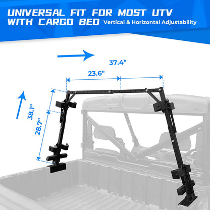 Kemimoto Polaris Ranger/General UTV Sporting Clays Shotgun Holders