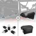Kemimoto Polaris Ranger 2" Passenger Side Tie Down Anchors & Big Size Cargo Box