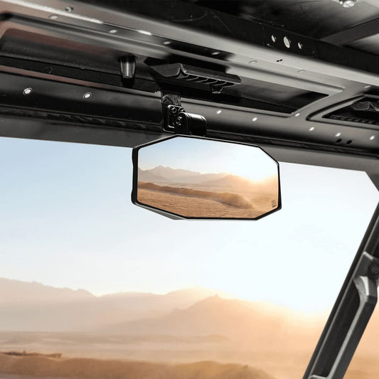 Kemimoto Polaris Ranger/Uforce Adjustable Wide View Convex Rear Mirror