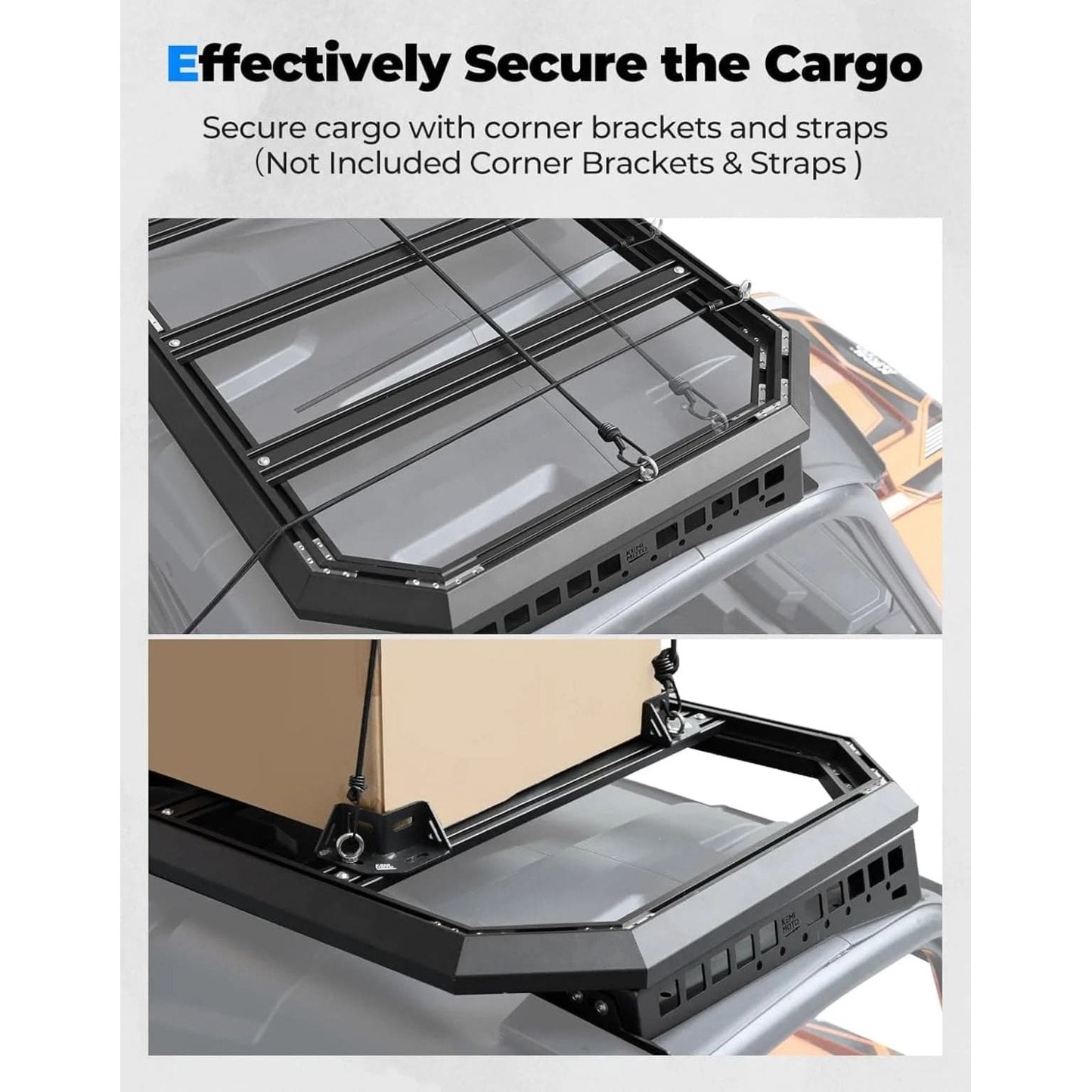 Kemimoto Polaris Ranger XP 1000 2-Seat Roof Rack