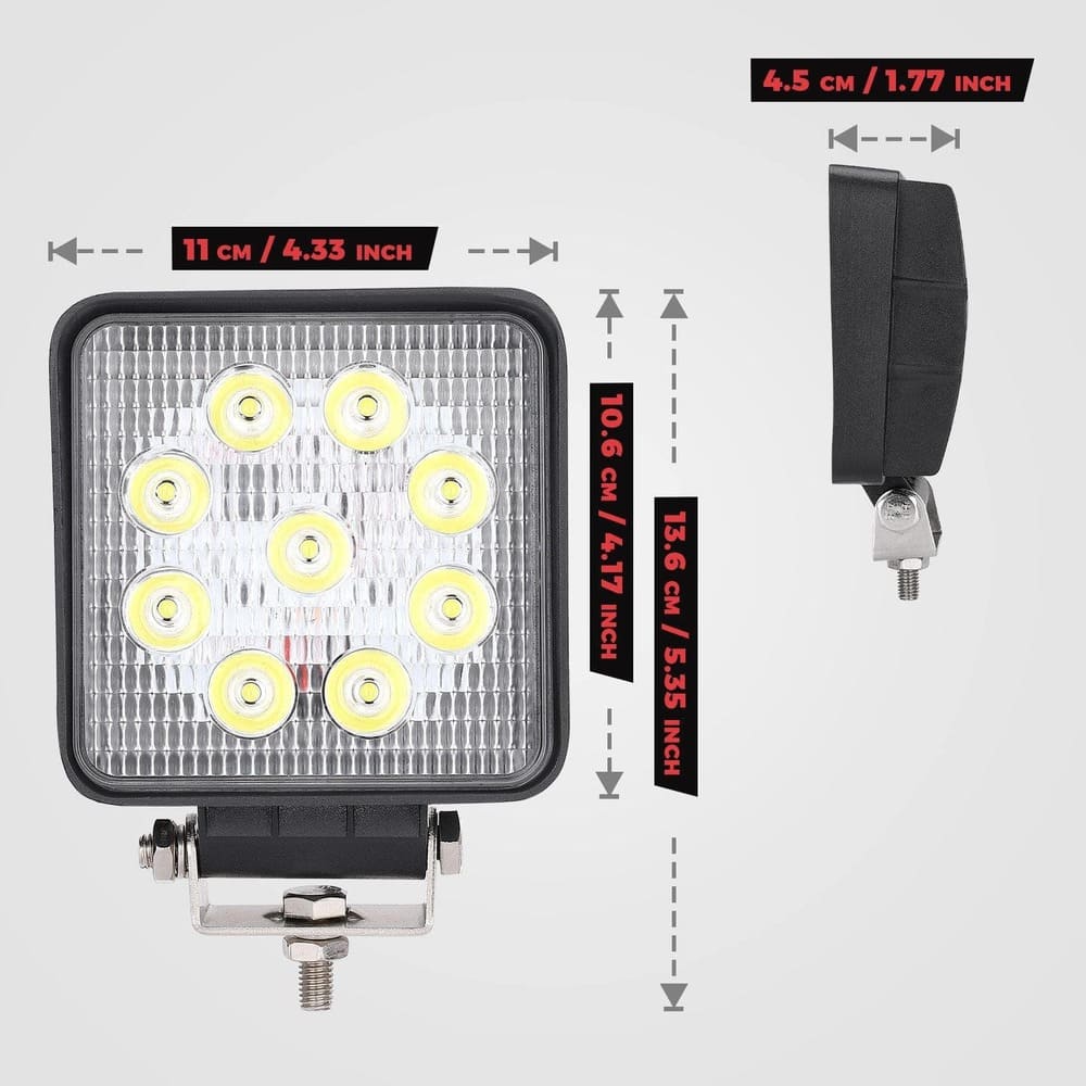 Kemimoto Polaris Ranger XP 1000 40mm Wafer Light