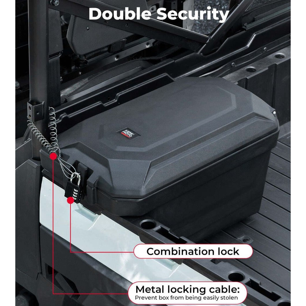Kemimoto Polaris Ranger XP 1000 45L Left Side Storage Cargo Box
