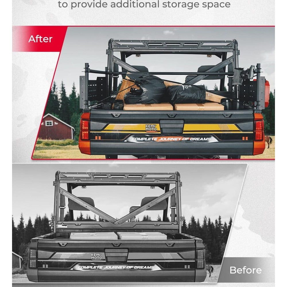 Kemimoto Polaris Ranger XP 1000/900 Heavy Duty Rear Cargo Rack