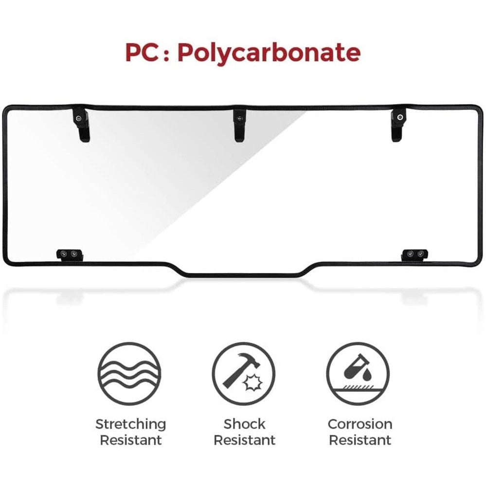 Kemimoto Polaris Ranger XP 1000/Crew Rear Windshield