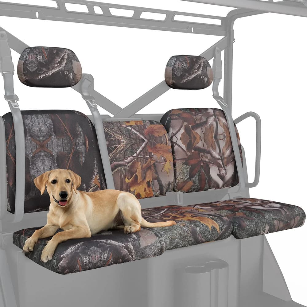 Kemimoto Polaris Ranger XP 1000 Split Bench Seat Covers - 6 PCs