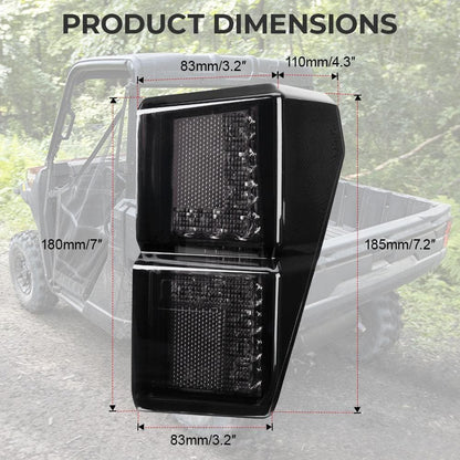 Kemimoto Polaris Ranger XP 1000/Crew Tail Light