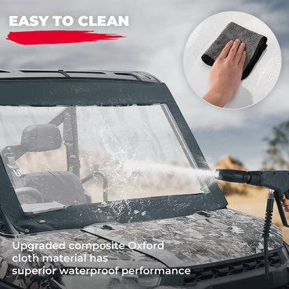 Kemimoto Polaris Ranger XP 1000 Front Windshield