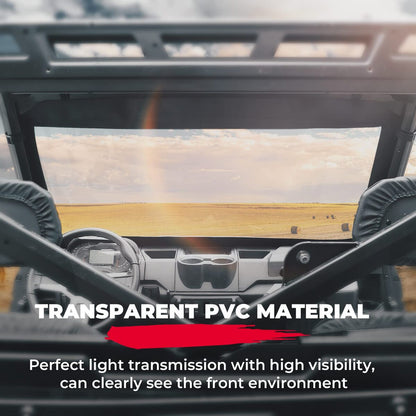Kemimoto Polaris Ranger XP 1000 Front Windshield