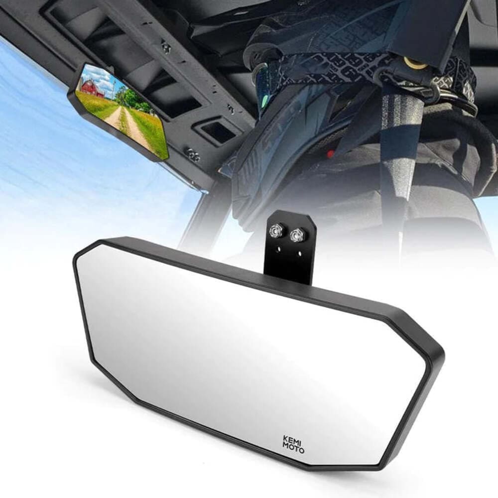 Kemimoto Polaris Ranger XP 1000 Rear View Mirror & Waterproof Tool Box - 45L
