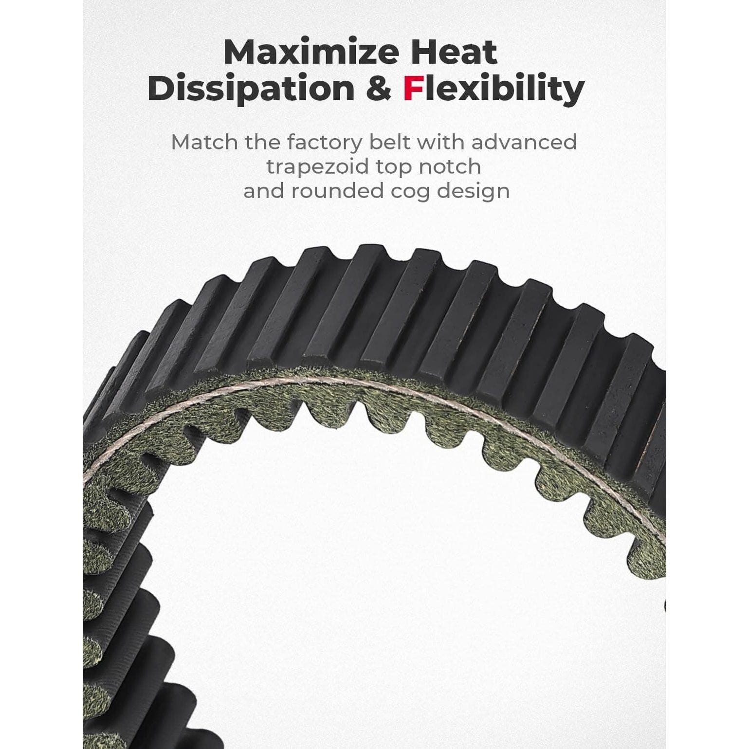 Kemimoto Polaris Ranger XP 1000 UTV Drive Belt