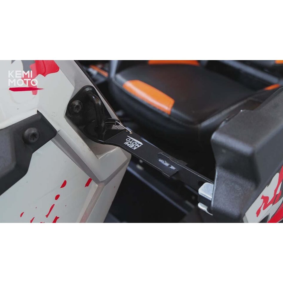 Kemimoto Polaris  Ranger XP 1000 UTV 7" Anti Rust Easy Door Latches - 1 Pair