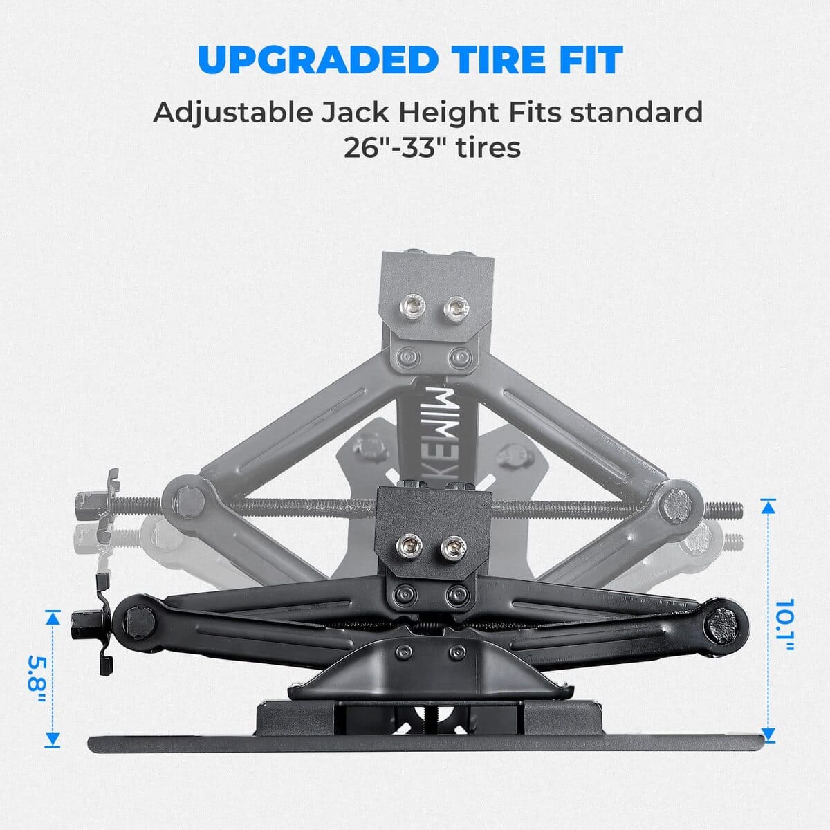 Kemimoto Polaris Ranger XP 1000 UTV Spare Tire Mount