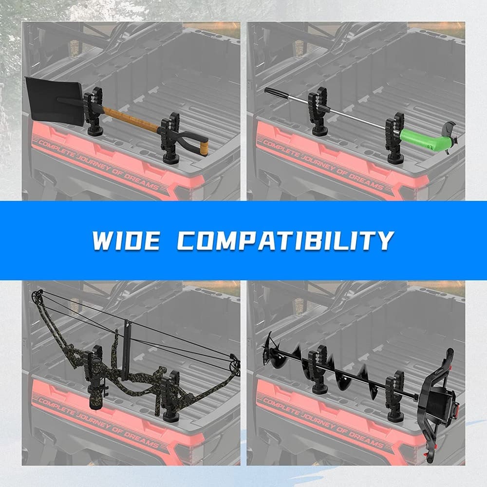 Kemimoto Polaris Ranger XP 1000 UTV Tool Rack