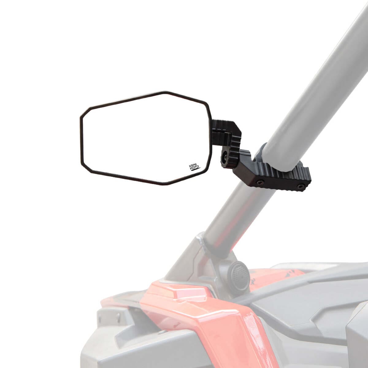 Kemimoto Polaris RZR 1.65"-2" Roll Bar UTV Side Mirrors - 1 Pair