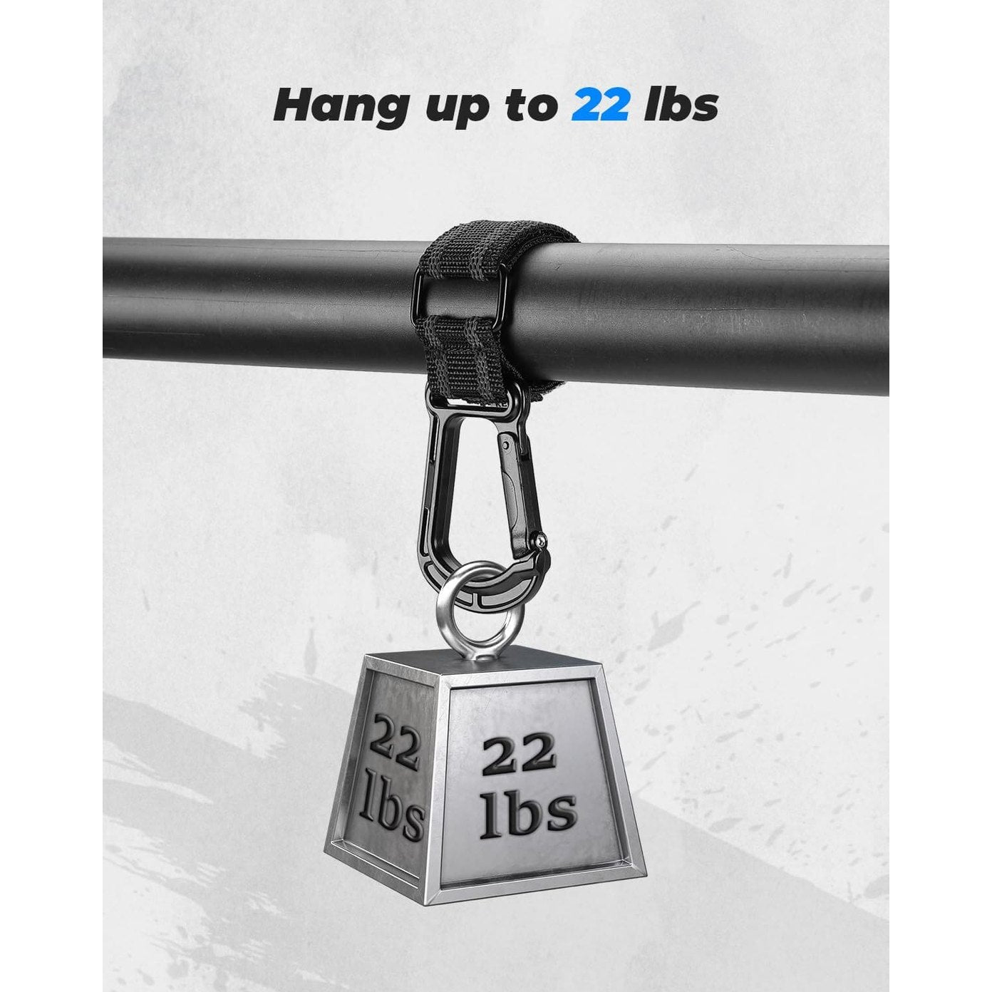 Kemimoto Polaris RZR 1.5" -2.0" Roll Bar UTV Helmet Hanger Hook - 2 Pcs