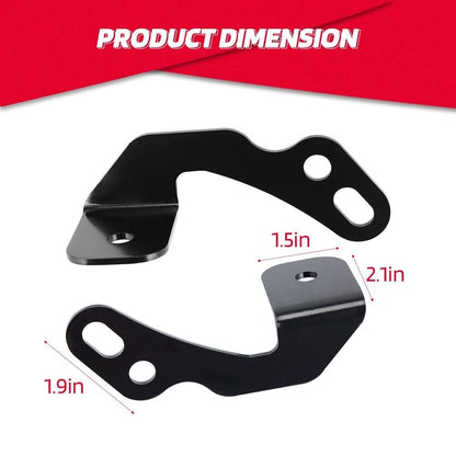 Kemimoto Polaris RZR LED Light Mount A-Pillar Mount Light Bracket - 2 Packs
