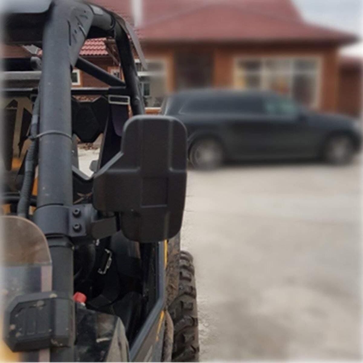 Kemimoto Polaris RZR Pro R 360 Degree Adjustable Side Mirrors w/ 1.75" -2" Roll Bar - 1 pair