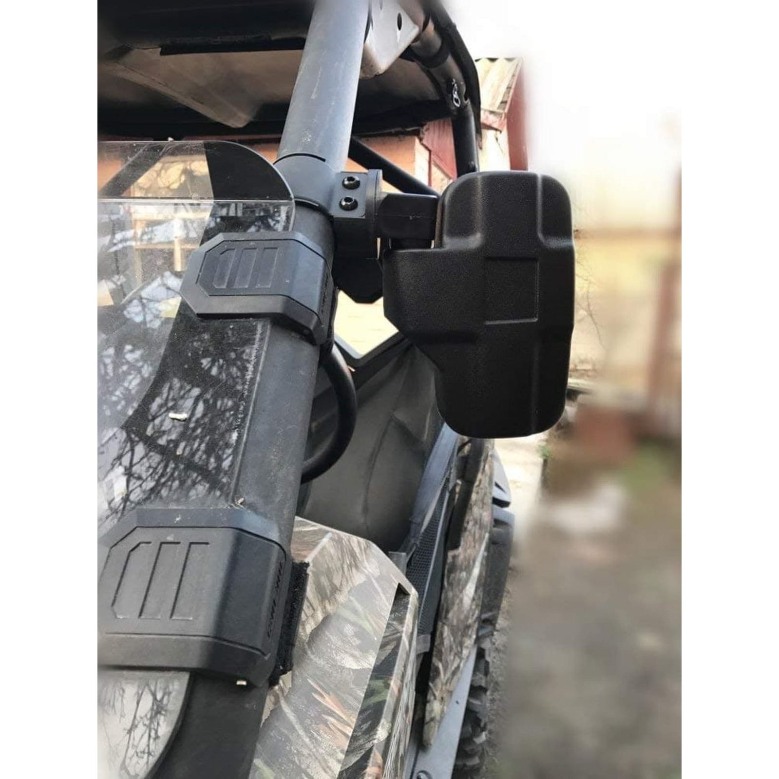 Kemimoto Polaris RZR Pro R 360 Degree Adjustable Side Mirrors w/ 1.75" -2" Roll Bar - 1 pair