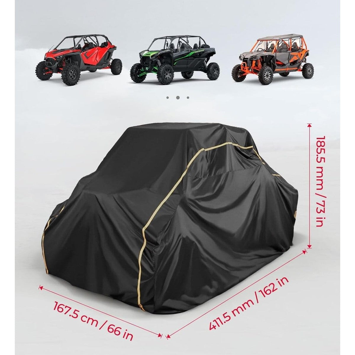 Kemimoto Polaris RZR Pro R 4 Seater UTV Cover