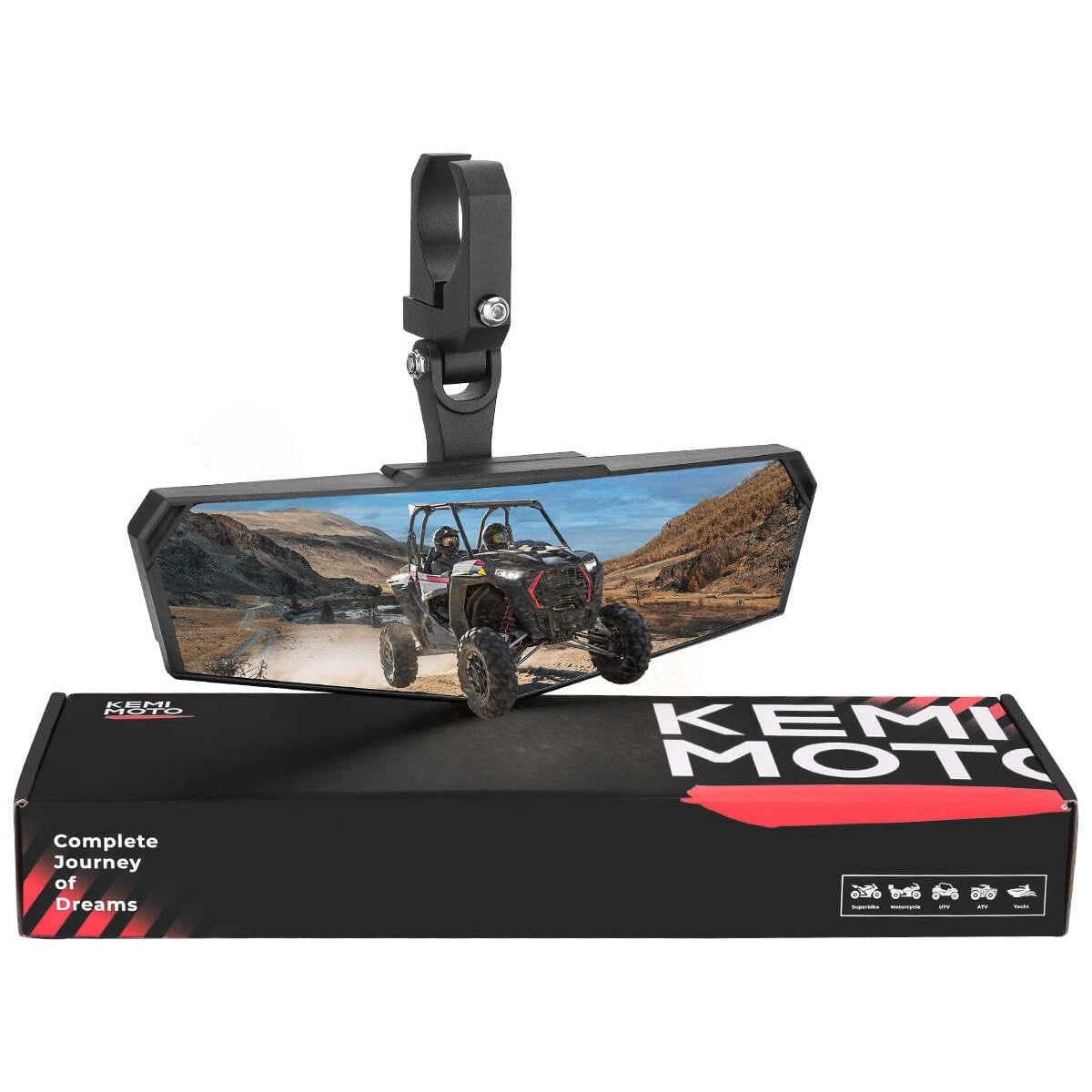 Kemimoto Polaris RZR Pro XP "1.5-2" Rear view Mirror