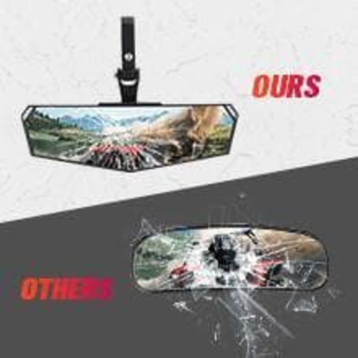 Kemimoto Polaris RZR Pro XP "1.5-2" Rear view Mirror