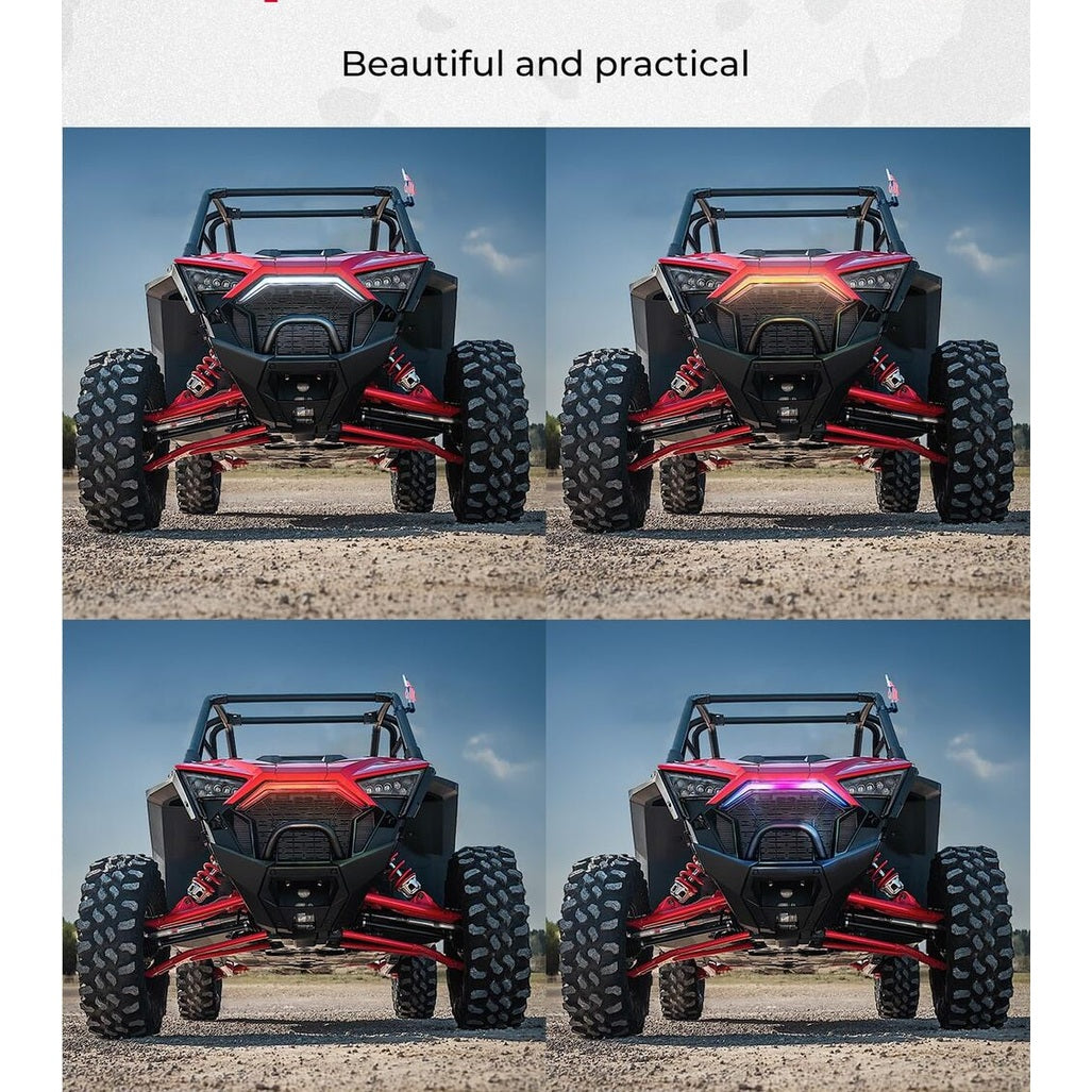 Kemimoto Polaris RZR PRO XP/4 RGB Turn Signal Light, Fang Light