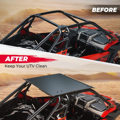 Kemimoto Polaris RZR PRO XP Aluminum Black Hard Roof Top