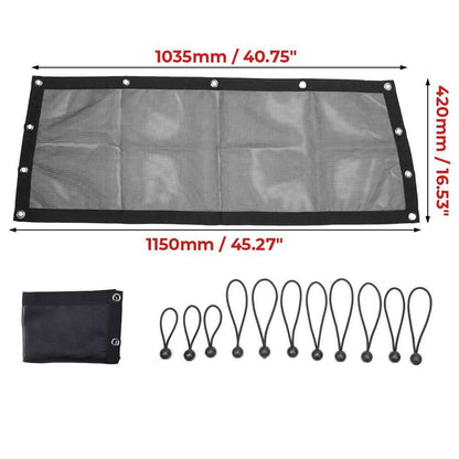 Kemimoto Polaris RZR PRO XP Soft Rear Window Net Mesh