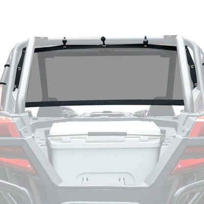 Kemimoto Polaris RZR PRO XP Soft Rear Window Net & Overhead Roof Storage Bag