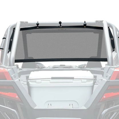Kemimoto Polaris RZR PRO XP Soft Rear Window Net & Universal Roll Bar Tail Light
