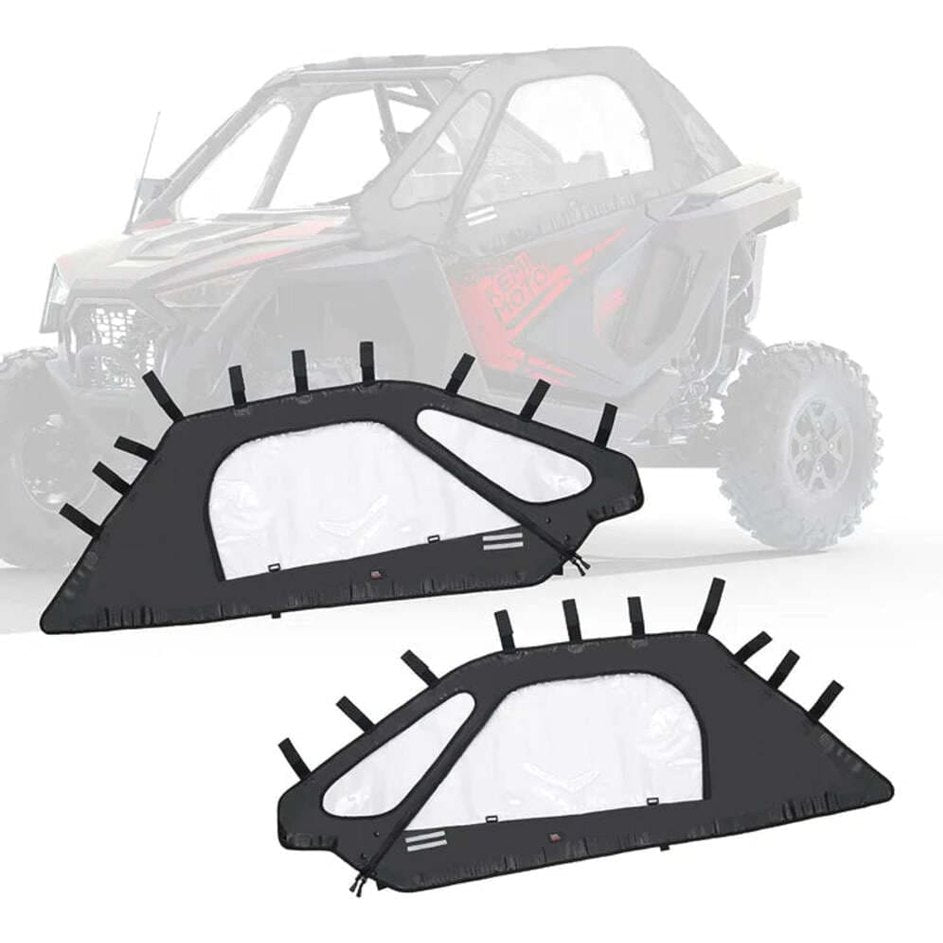 Kemimoto Polaris RZR Pro XP Soft Upper Doors & Rear Cargo Storage Box