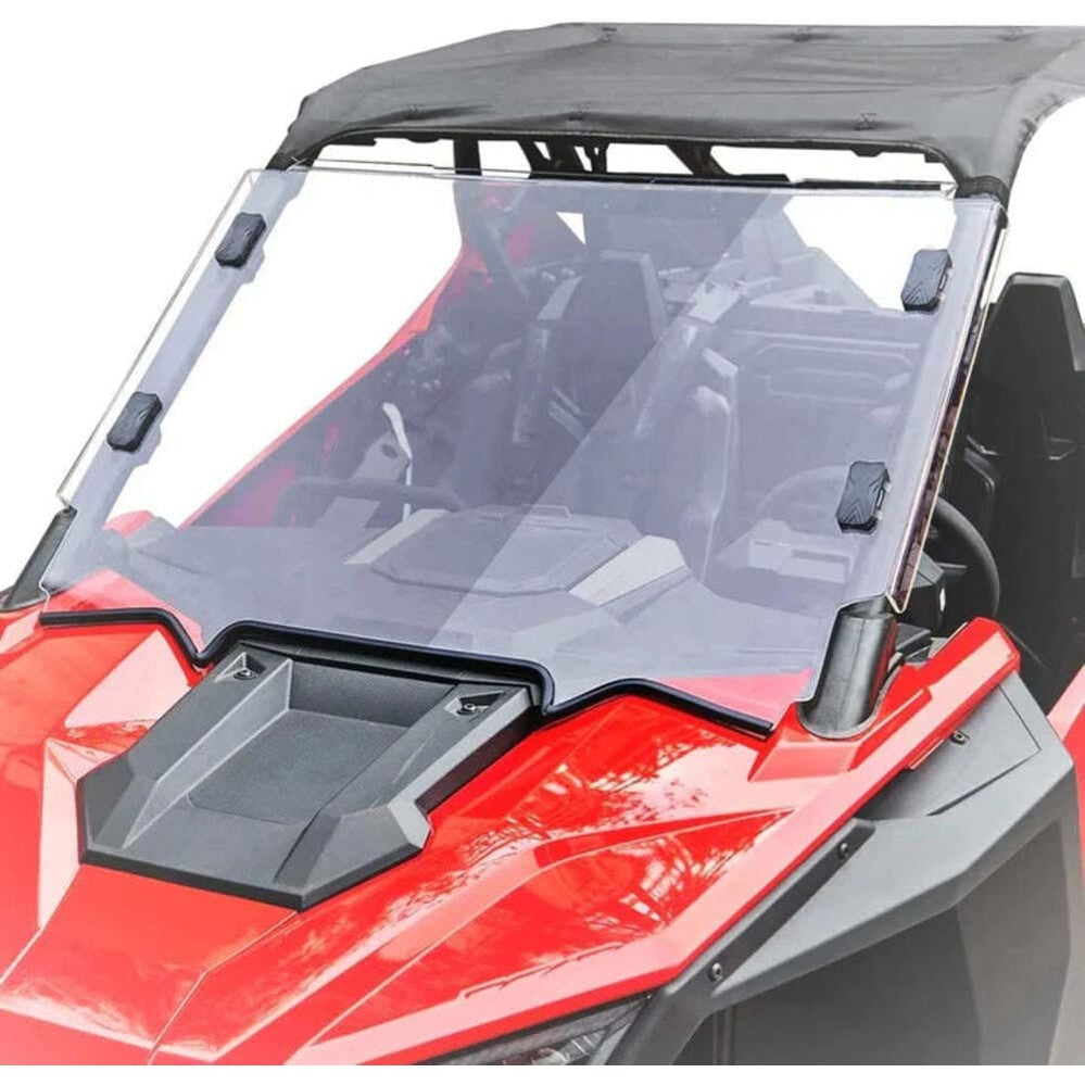 Kemimoto Polaris RZR Pro XP Soft Upper Doors with Zippers & Scratch Resistant Full Windshield