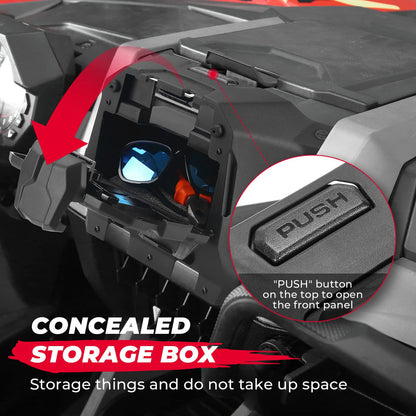 *OPEN BOX* Kemimoto Polaris RZR PRO XP/ TURBO R Tablet Holder With Storage Box