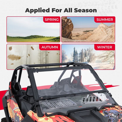Kemimoto Polaris RZR PRO XP UTV Front Windshield PVC