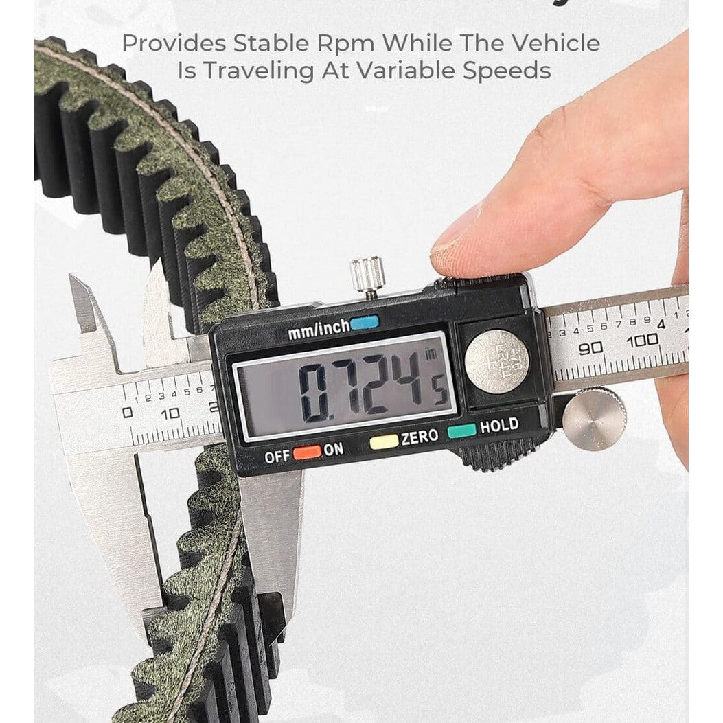 Kemimoto Polaris RZR Pro XP UTV Heavy Duty Carbon Drive Belt