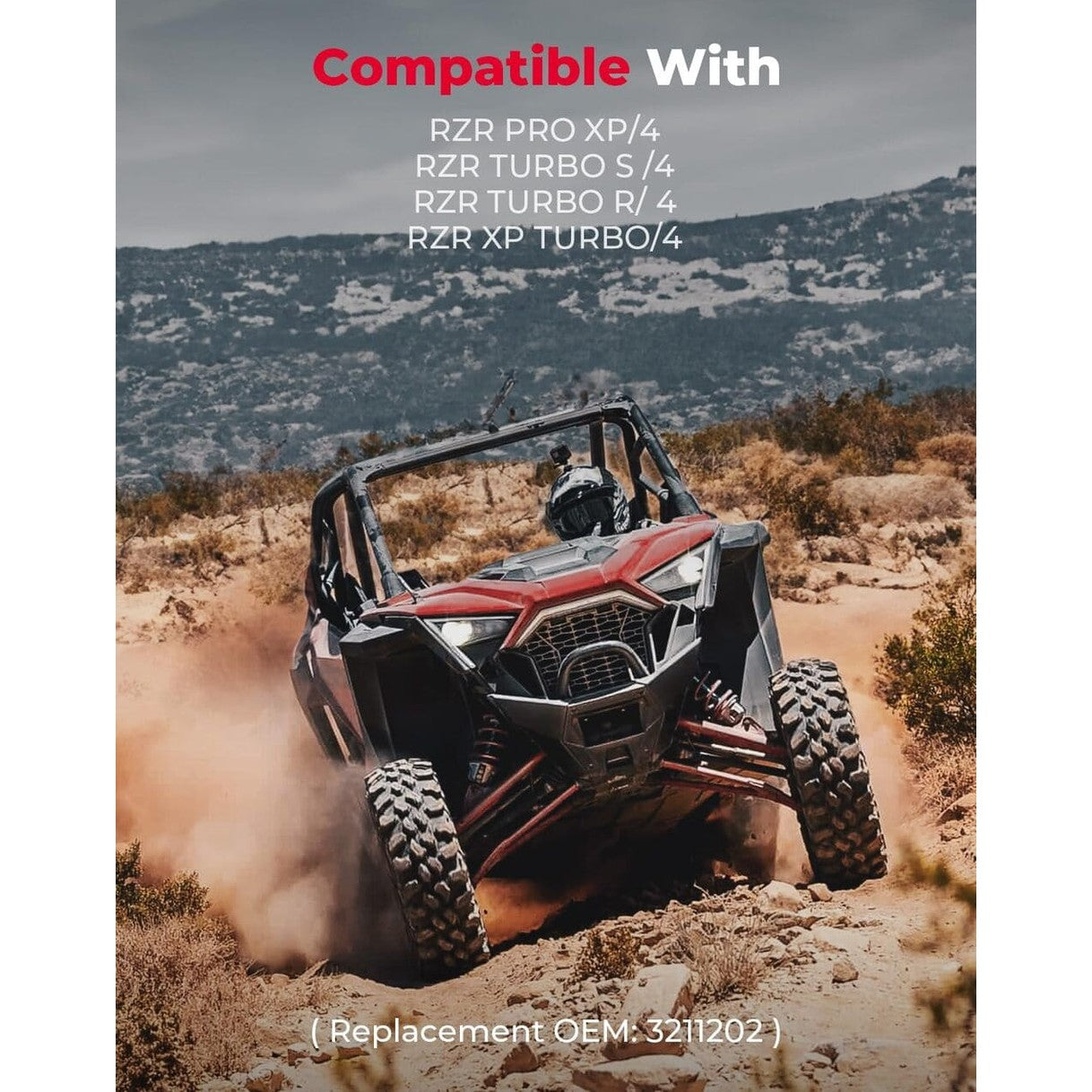 Kemimoto Polaris RZR Pro XP UTV Heavy Duty Carbon Drive Belt