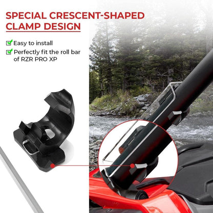 Kemimoto Polaris RZR PRO XP/ 4 UTV Half Windshield