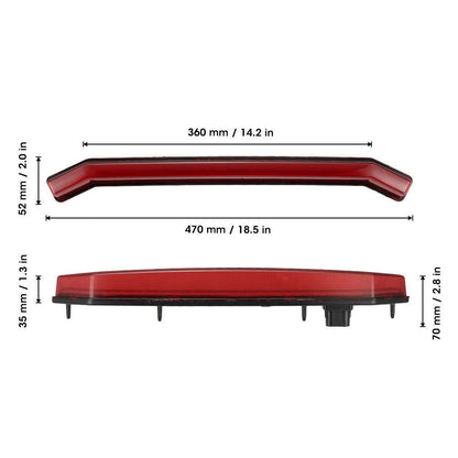Kemimoto Polaris RZR/Sportsman Center Tail Light