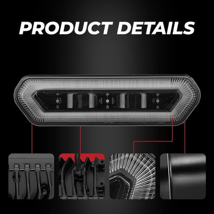 Kemimoto Polaris RZR Universal Roll Bar Tail Light