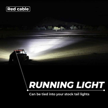 Kemimoto Polaris RZR Universal Roll Bar Tail Light