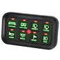 Kemimoto Polaris RZR UTV 12-24V 8 Gang Switch Panel