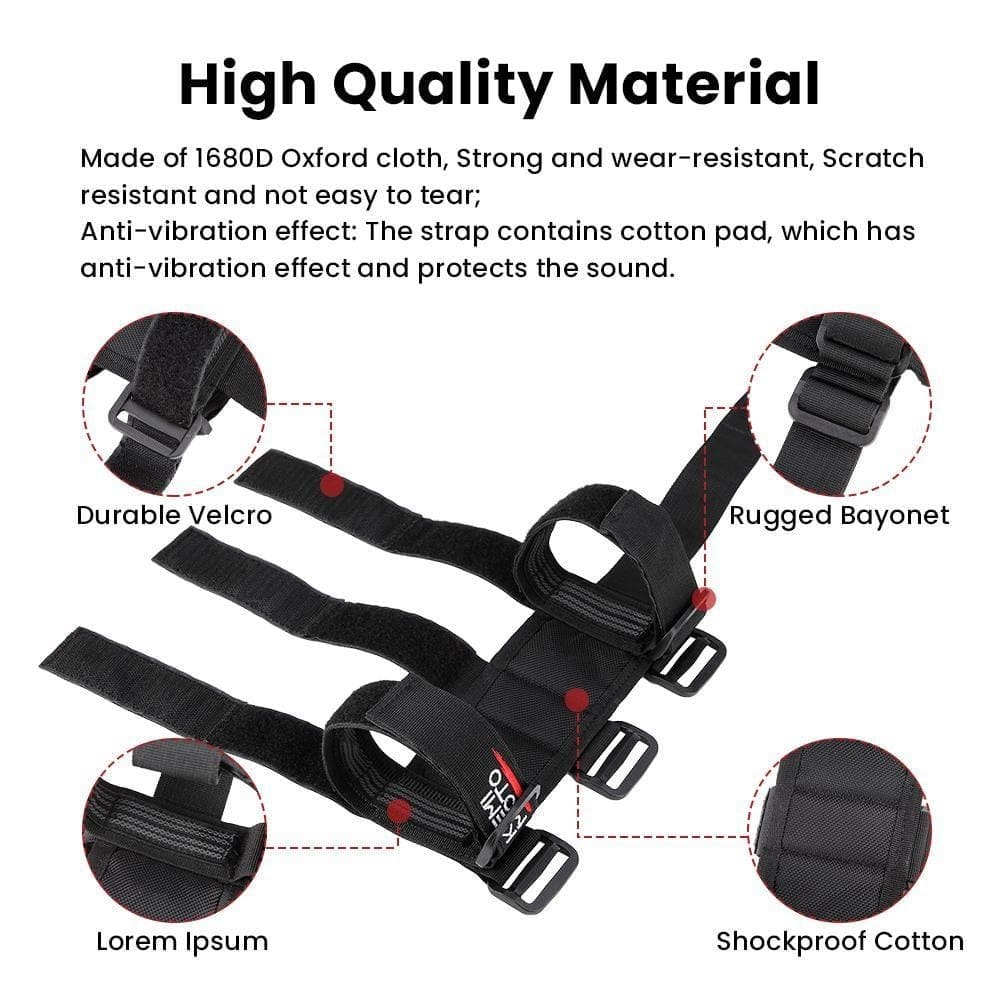 Kemimoto Polaris RZR XP 1000 1.5"-2.25" UTV Roll Bar Speaker Mount